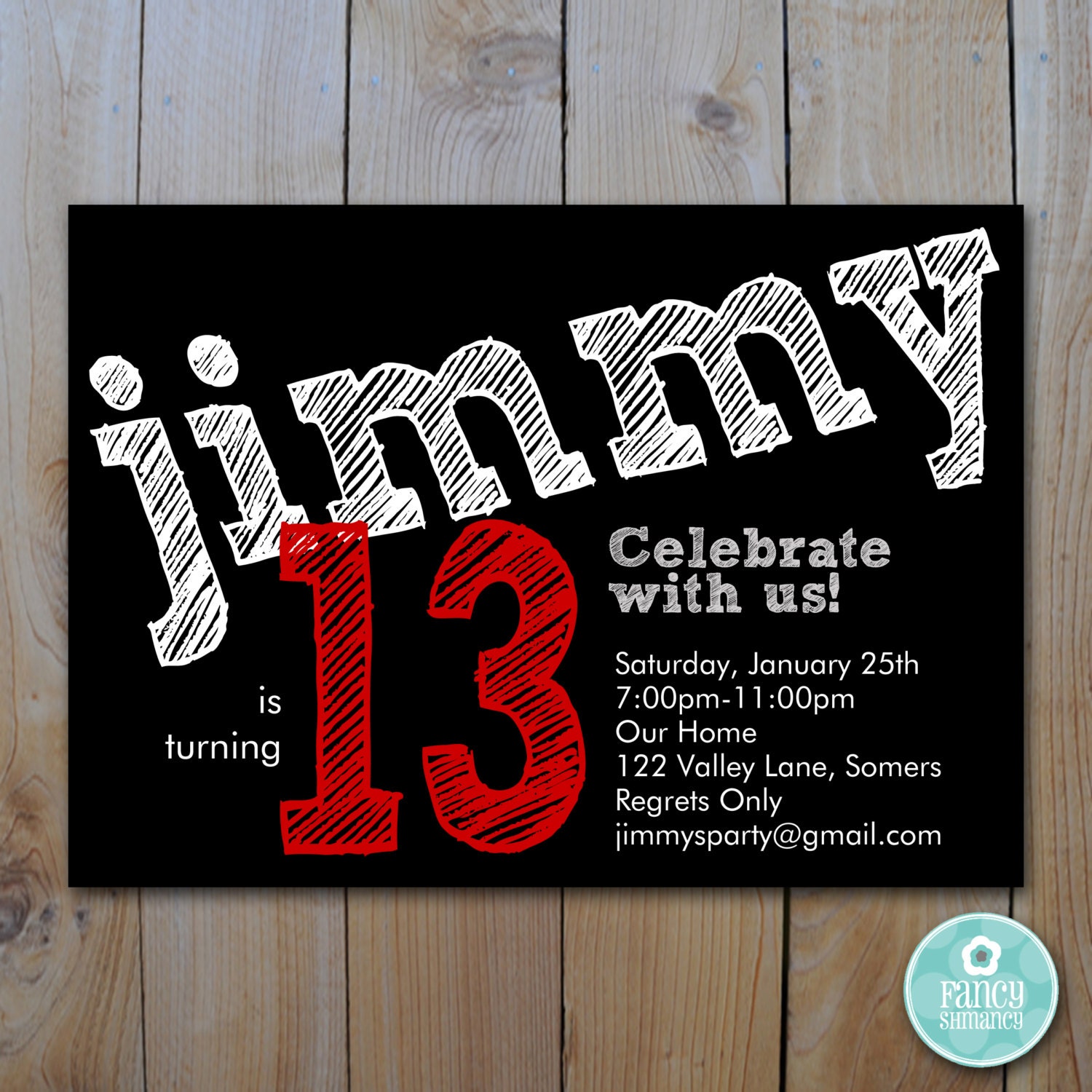 Party Invitations For Boys 6