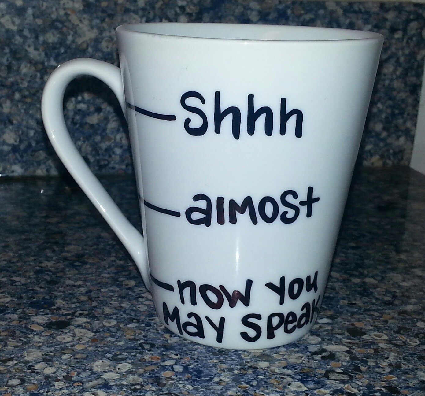 Morning Mood Meter Coffee Mug by KnoxyArt on Etsy