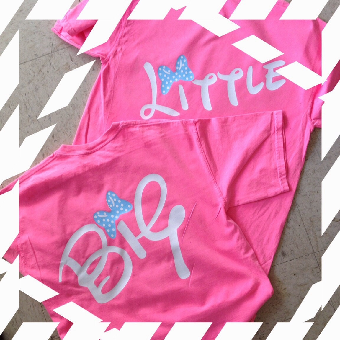 pink big little shirts