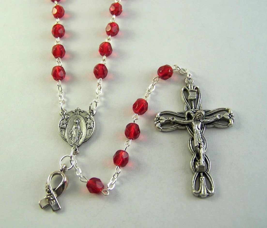 Red Awareness Rosary