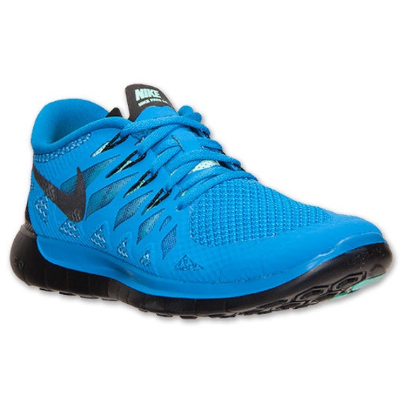 Items similar to Nike Free 5.0 2014 Women's Running Shoes - Photo Blue ...
