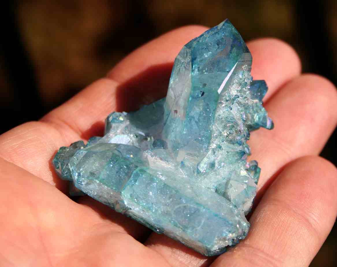 blue aqua quartz