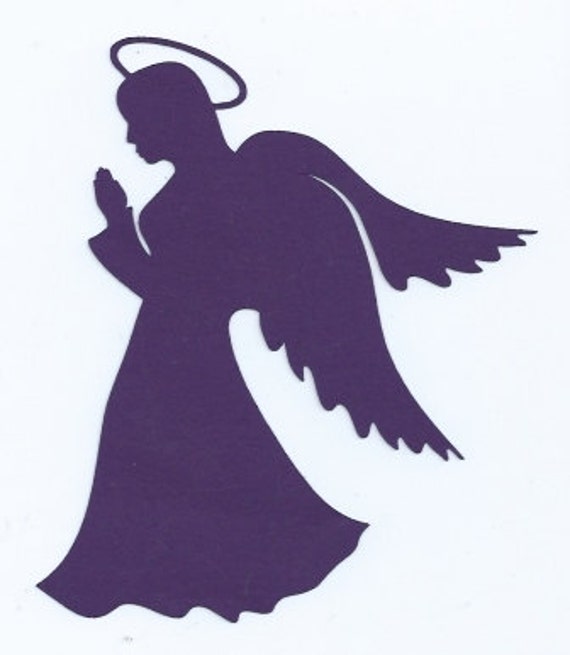Download Praying angel silhouette