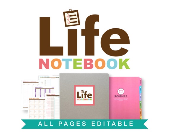 The Life Notebook Naked Binder By Kellybangscreative On Etsy