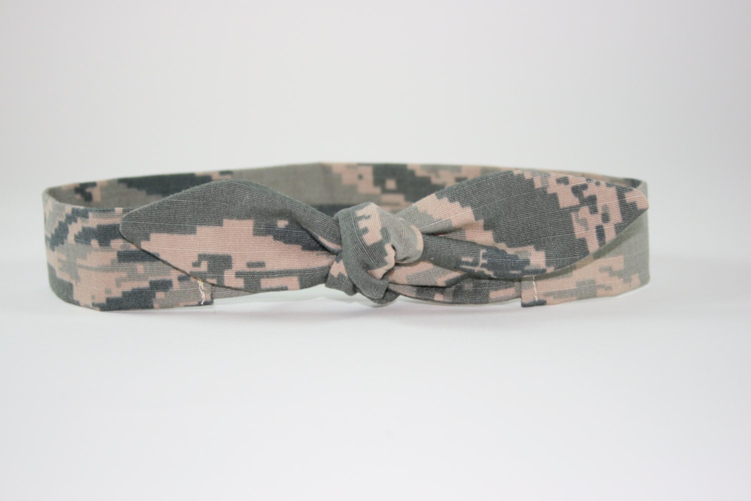 US Air Force ABU baby headband with tie
