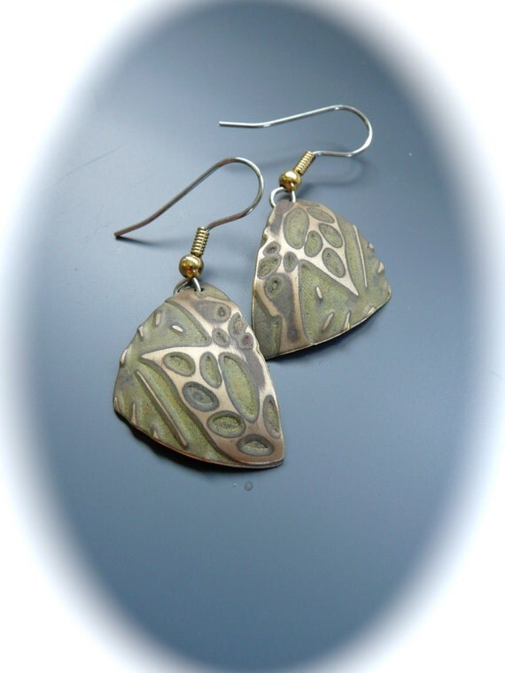 Leaves nature jewelry handmade tropical accessories wearable