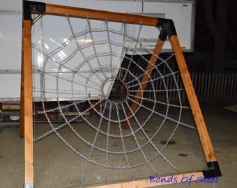 Spider Web Suspension Frame Mature Bonds of Steel BDSM Gear Dungeon Equipment