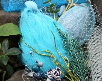 Natural Mermaid DIY Fascinator Kit