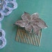 HOPE Austrian Crystal Pave Bloom Hair Comb