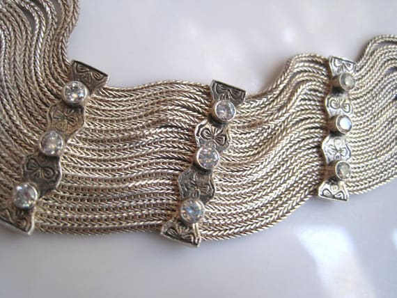 Vintage Byzantine Style Anatoli Bracelet Multi Chain