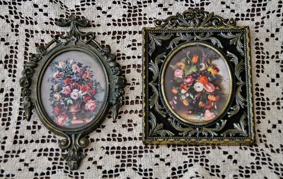 Vintage Ornate Victorian Style Gold Italian Frames available from Knick of Time