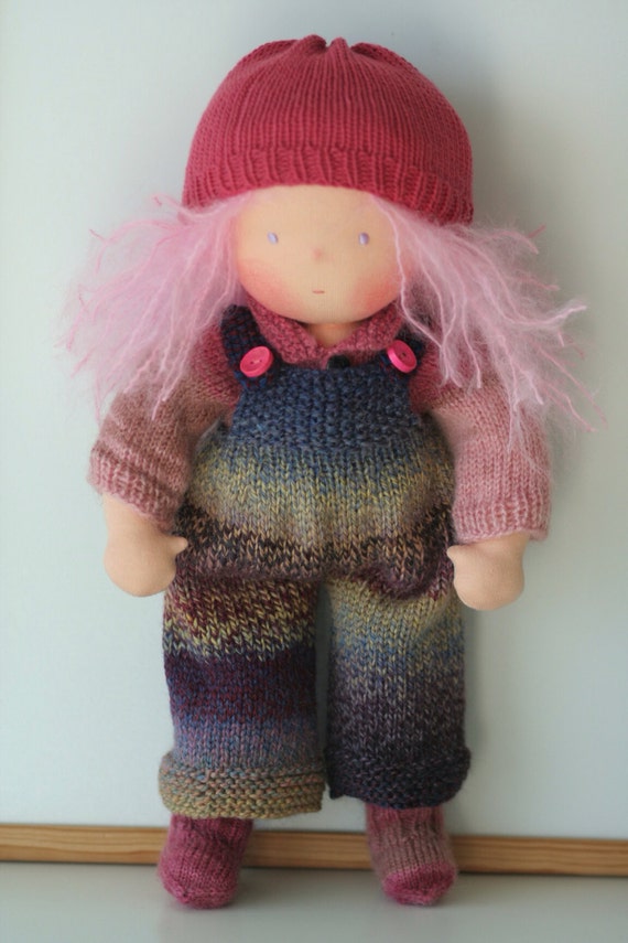 Waldorf doll Andrea 16 by Peperuda dolls