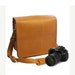 10" Sunrise Napa Mission Leather Camera Bag