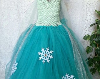 Fancy Disney Frozen Queen Elsa Inspired Tutu dress, costume Girls ...
