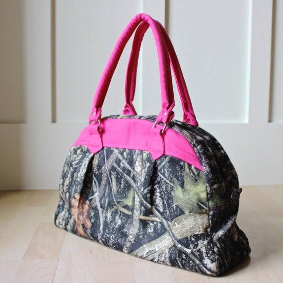 Camo and Pink Purse Handbag