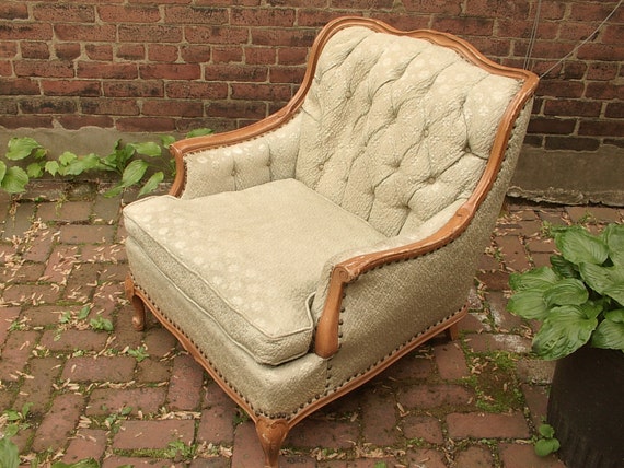 1940's French Provincial arm chair