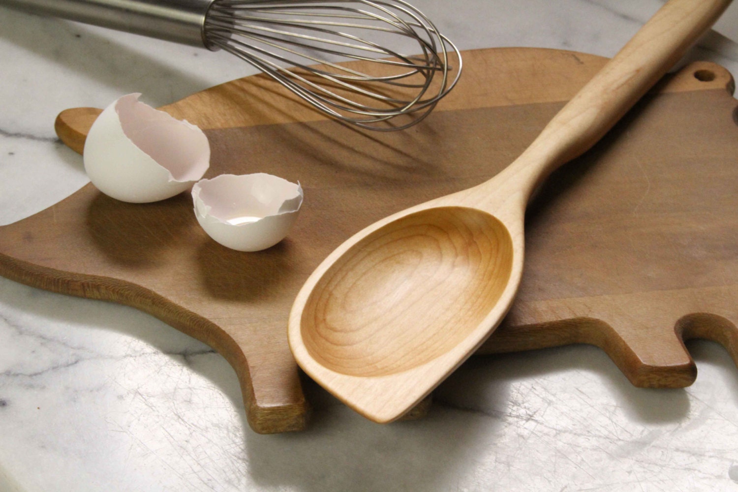 wooden spoon spatula combo