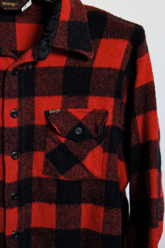 wrangler buffalo plaid shirt