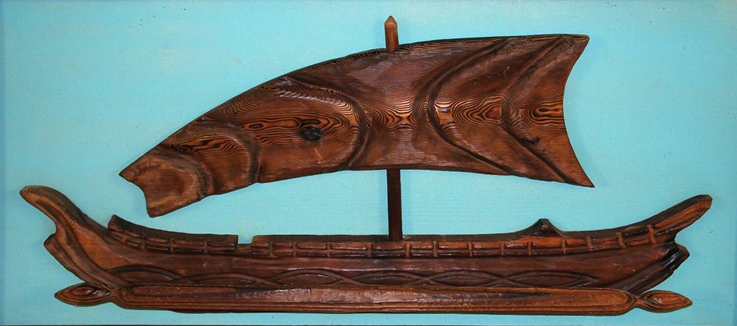1960s Vintage Mad Men Style Witco Wilrongo Viking Ship