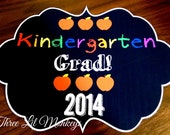 INSTANT DOWNLOAD- Kindergarten Grad Sign 2014 (PDF file) Il_170x135