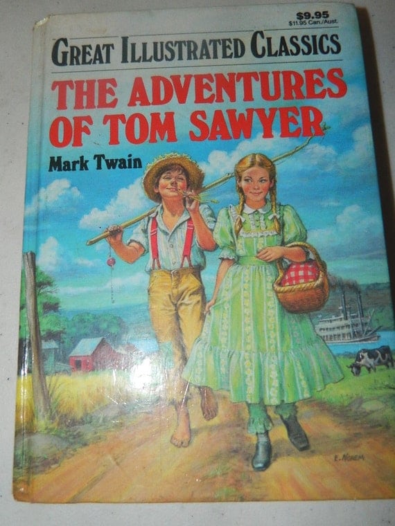 The Adventures Of Tom Sawyer Great Illustrated by booksnnooks