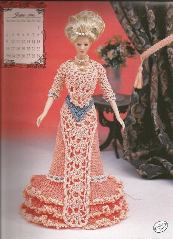 Crochet Pattern Crochet Barbie Doll Clothes Pattern June