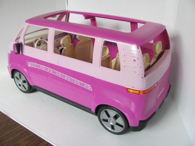 Barbie Mattel Purple VW Bus Van