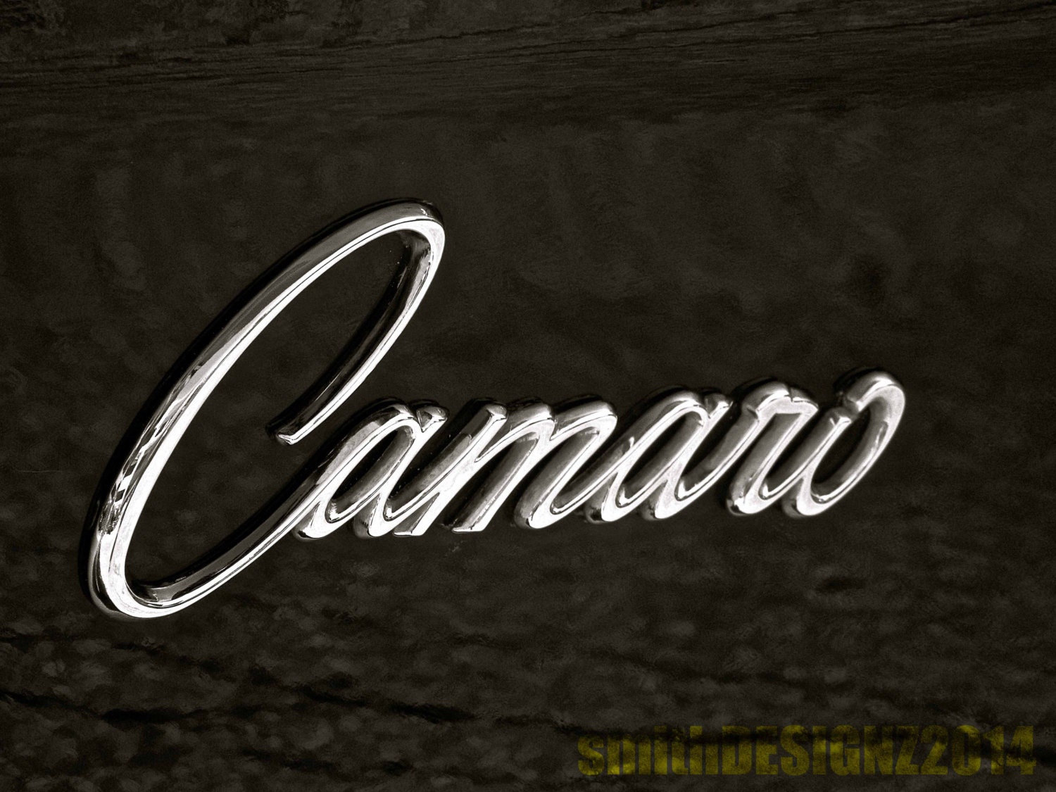 Classic Camaro Wall Decal Camaro Wall Decal Vintage Car