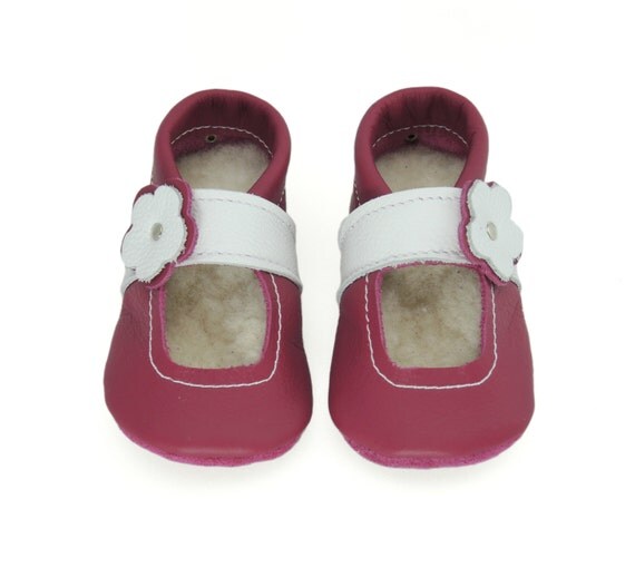 Handmade leather shoes for babies toddlers and children.