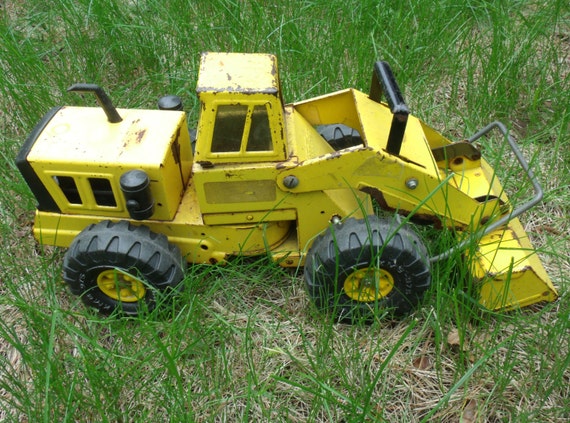 Vintage Tonka 1960's Front End Loader Vintage By Grampasattic