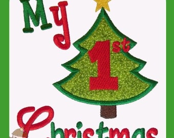 My first Christmas Applique design