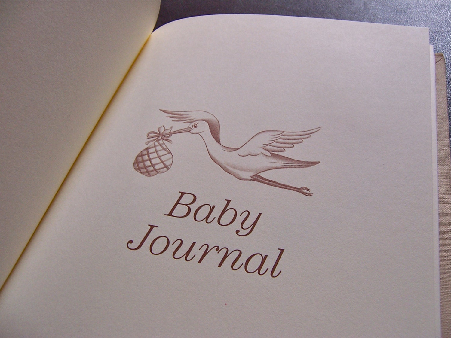 Personalized Baby Journal