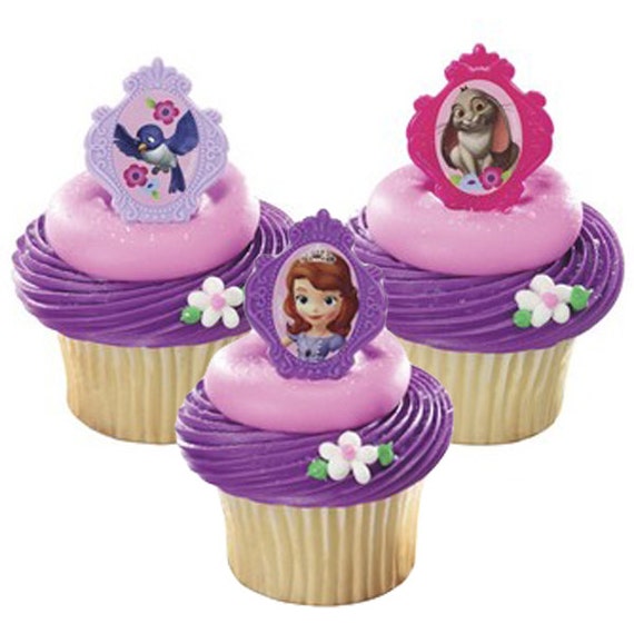 Sofia the First Cupcake Ring Topper Il_570xn