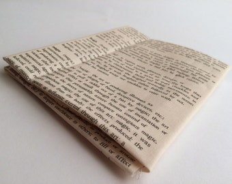 Dictionary Text Fabric Yardage