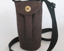 water bottle sling holder bag hikers walkers insulated cross body popular items