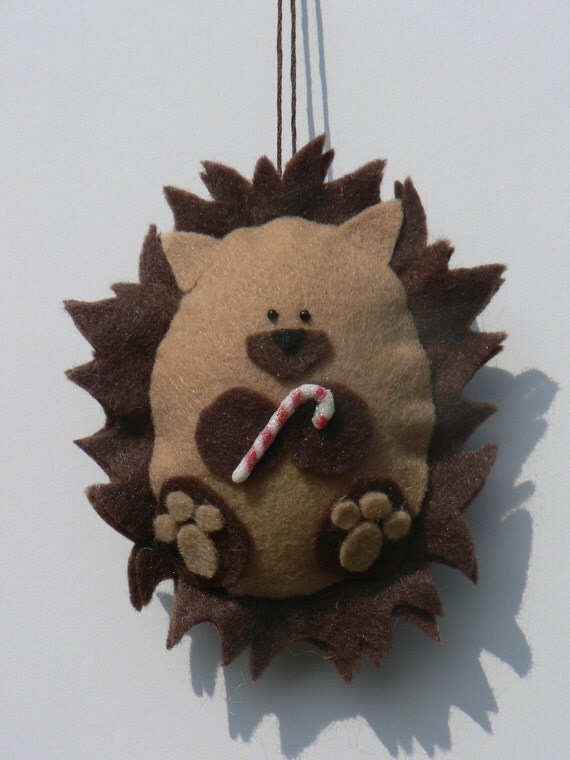 felt christmas ornament felt hedgehog ornament felt christmas ornament felt hedgehog ornament
