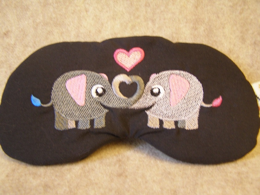 Embroidered Eye Mask for Sleeping Sleep Mask for Kids