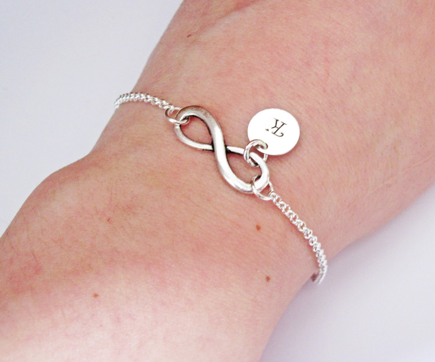 Personalized Infinity Bracelet Initials Infinity Mother