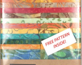 Tonga Treat Strips - Timeless Treasures - Cotton Fabric - Treat-Strip-Punch