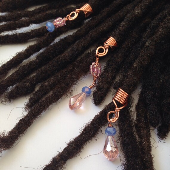 Items Similar To 3 Pc Set Dreadlock Braid Twist Hair Bead Dread Locs Jewelry Accessories On Etsy 