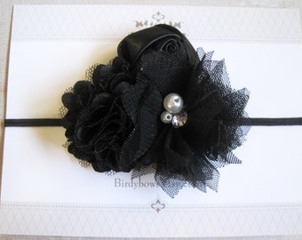 Black Headband, Baby Headbands, Baby Girl Headbands, Baby Girl Headbands, Infant Headbands, Baby Bows