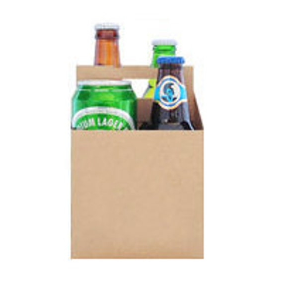 4 Pack Beer Bottle Holder Beer Beer Holders Beer Cardboard