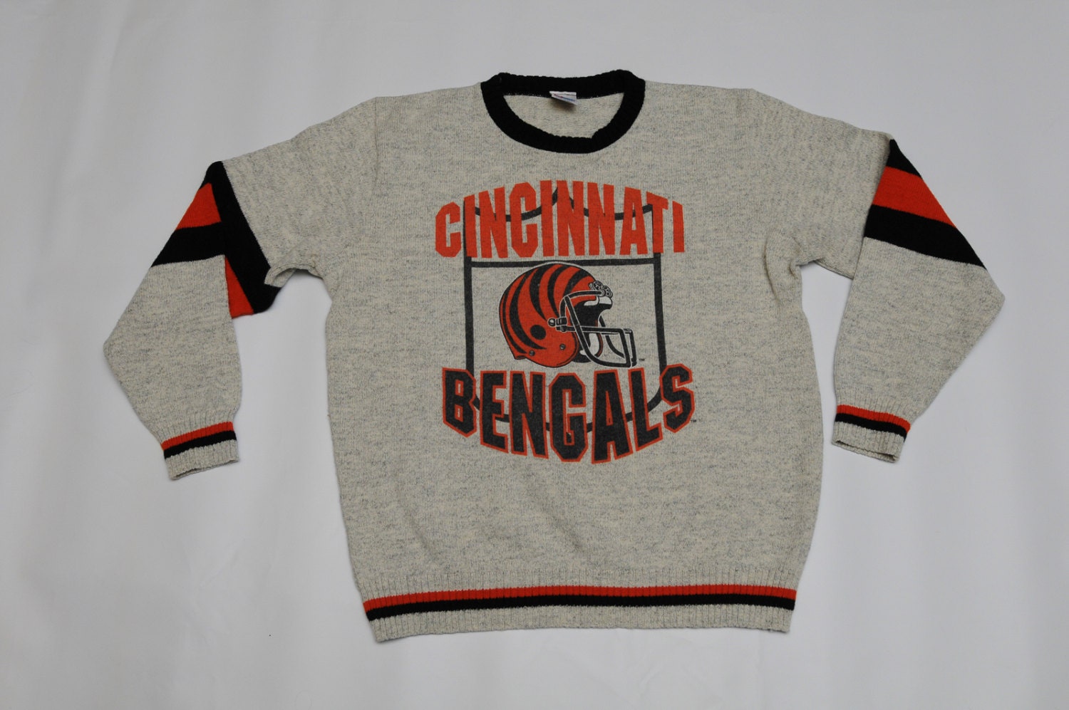 Vintage Cincinnati Bengals Throwback Sweater