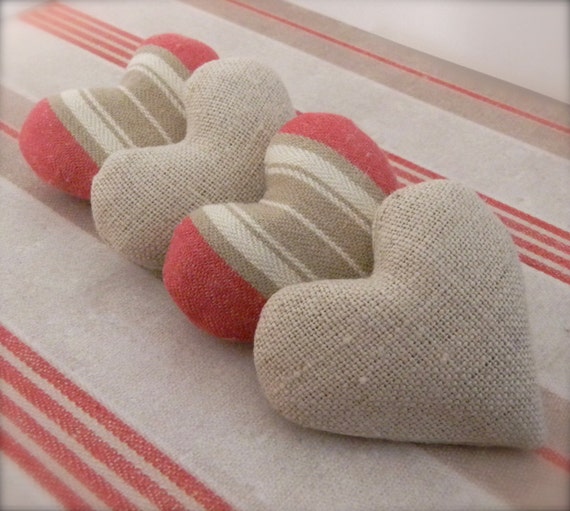 Lavender Sachet - Mini Heart Sachet set of 4