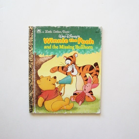 Winnie the Pooh and the Missing Bullhorn A Little Golden Book