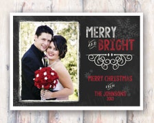 Christmas Holiday Card, Wedding Announcement, Engagement, Invitation ...