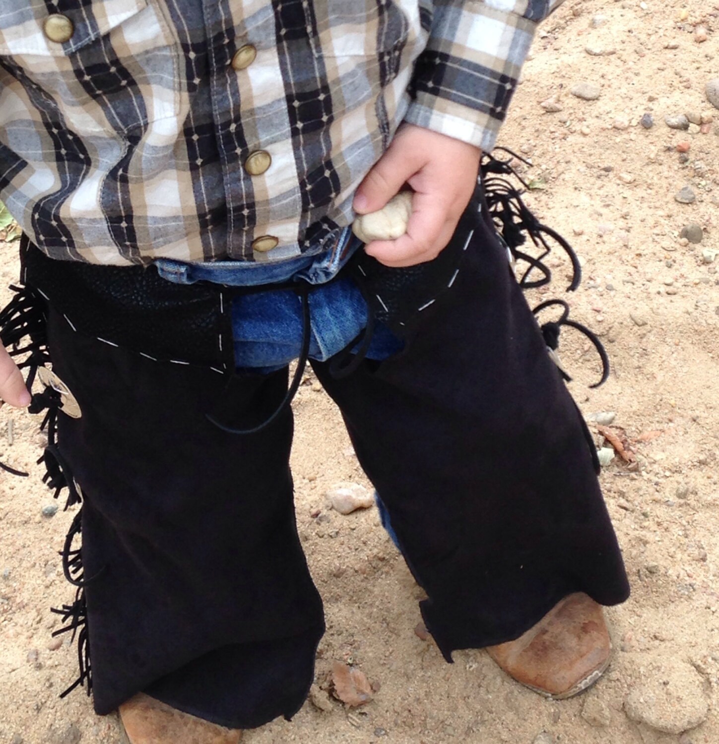 toddler chaps cowboy cowgirl costume halloween by lilwesternworks