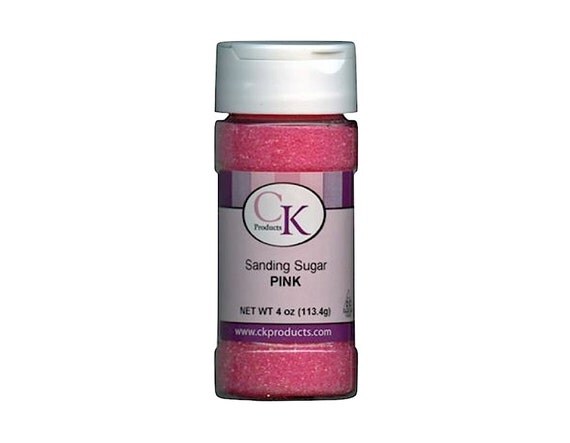 Pink Sanding Sugar - Cake Cookie Ice Cream Sprinkles - Baking Candy Making Party Supplies Il_570xn
