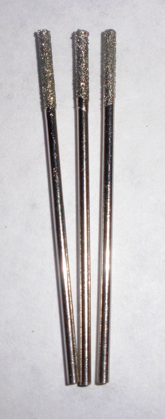 Items similar to 2ms jewelry making mini diamond drill bits sea glass