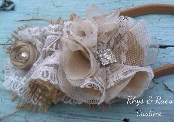 diy 4 quot vintage lace flower frilly hair flowers headbands burlap lace ruffled fabric flower headband fabric flower diy 4 quot vintage lace flower frilly hair flowers headbands burlap lace ruffled fabric flower headband fabric flower